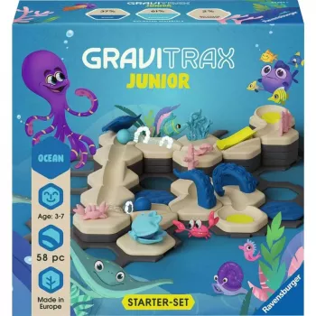 Bumbiņtrases konstruēšanas komplekts Ravensburger GraviTrax Junior Starter Set S Desert track, modelis 24585