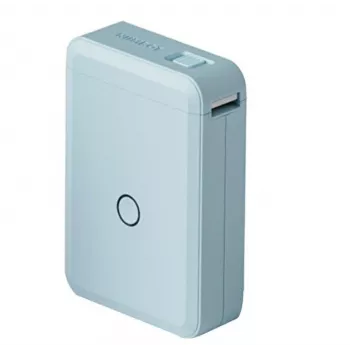 Etiķešu printeris NIIMBOT D110_M Blue — pārnēsājams bezvadu tiešās termiskās drukas etiķešu printeris, 300×300 DPI, 102 mm/s, maks. drukas platums 10,8 cm