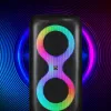 Portable music center MANTA SPK0401B100 Bluetooth speaker, 100 W peak, FM radio, karaoke, built-in baterija, X-BASS