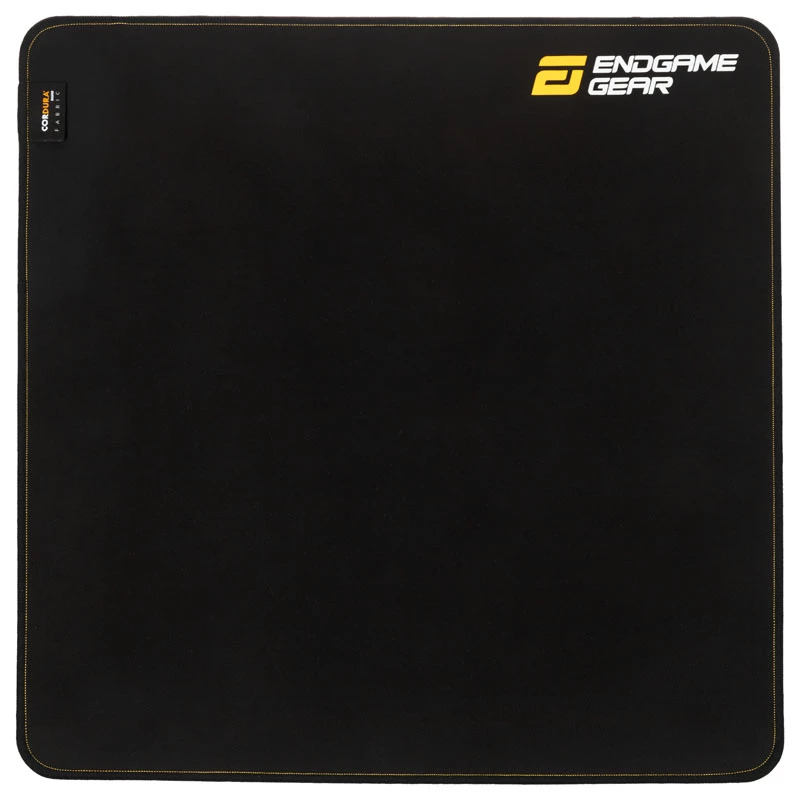 Spēļu peles paklājiņš Endgame Gear MPX390 — 390×390 mm, auduma virsma, silikona neslīdoša pamatne, melns