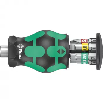 Kraftform compact Stubby Magazin 1 uzgaļu komplekts (melns/zaļš, 7 daļas)
