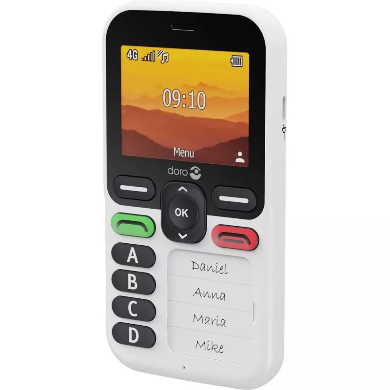 Viedtālrunis Doro Leva X10 2,4 collas 1150 mAh grafīts