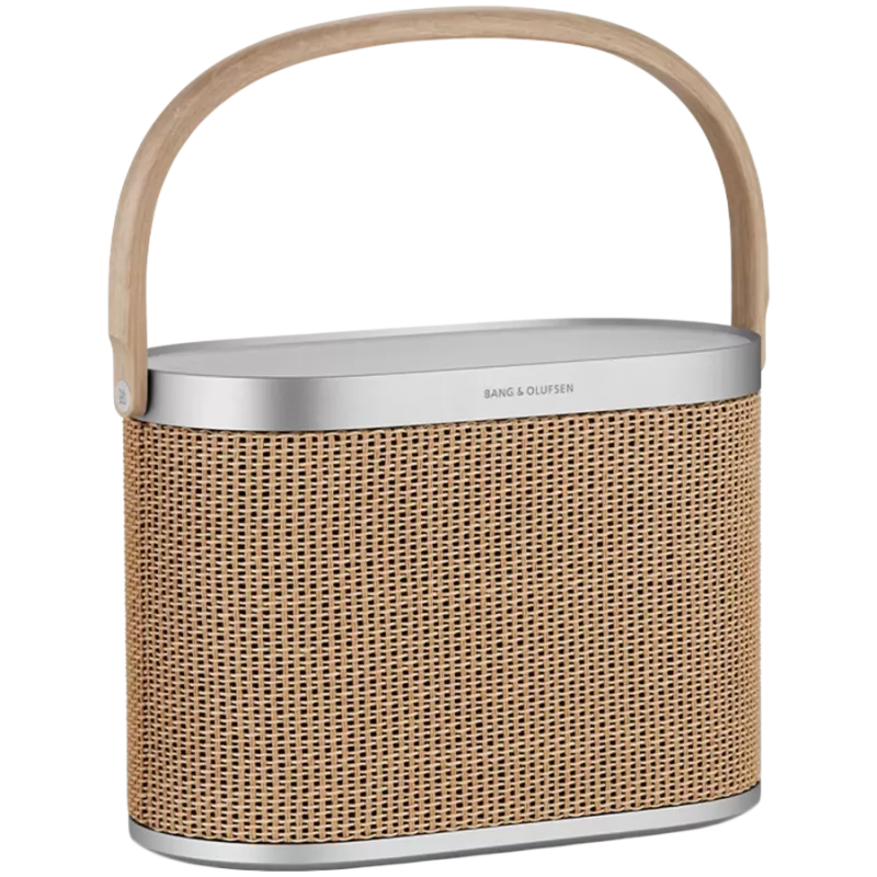 Beosound A5 skaļrunis Nordic Weave (pārklājums Nordic Weave/rokturis Ozols)