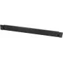 LogiLink Professional - plaukta aizklājošais panelis - melns, RAL 9005 - 1U - 48,3 cm (19 collas)