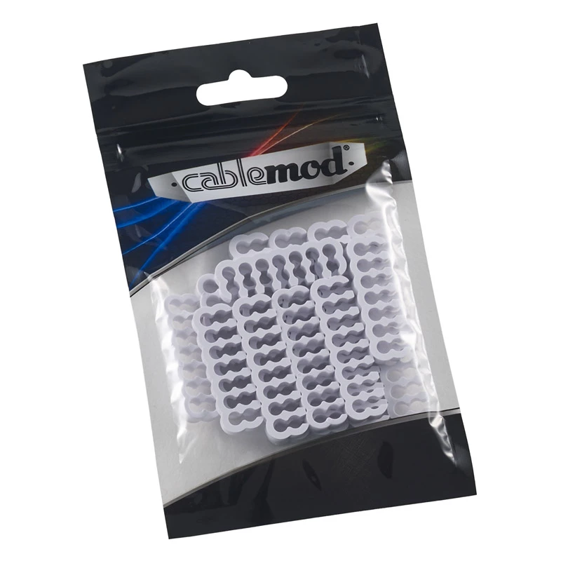 CableMod PRO Bridged kabelis Comb Kit - balts (CM-COM-BKIT-PBPW-R)