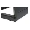 Brīvi stāvošs statņu skapis APC NetShelter SX 48U 600mm W x 1070mm D, 1704 kg kravnesība, melns