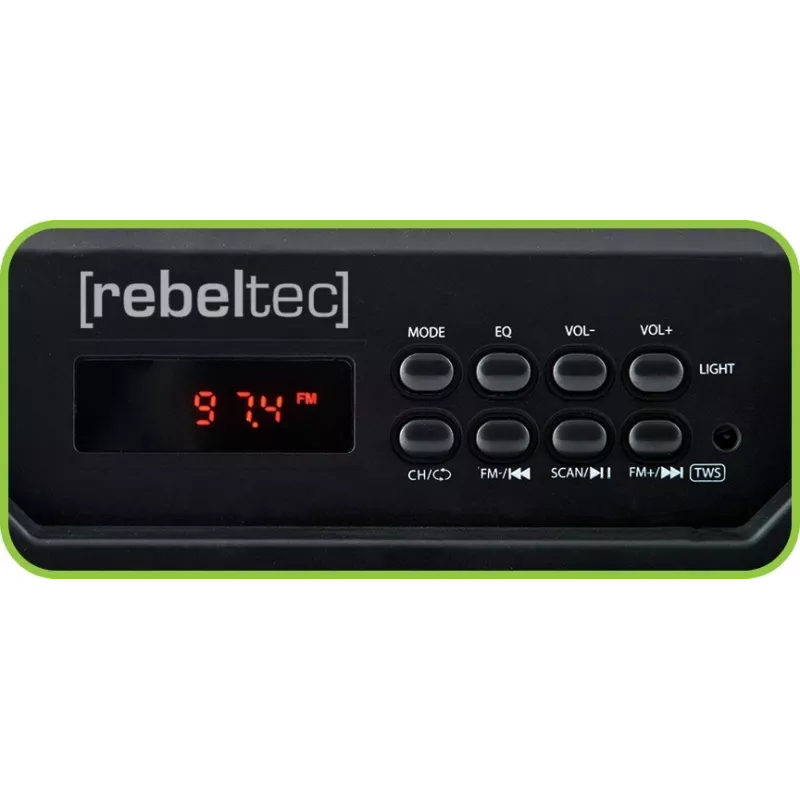 Portatīvs skaļrunis Rebeltec SoundBox 440, melns
