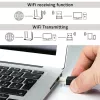 Bezvadu Mini USB Wi‑Fi adapteris QOLTEC 57007 — vienas joslas 2,4 GHz, līdz 150 Mb/s, iekšējā antena