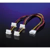 ROLINE Y-kabelis 4 kontaktu HDD / 4x 4 kontaktu HDD (90°) (11.03.1003)