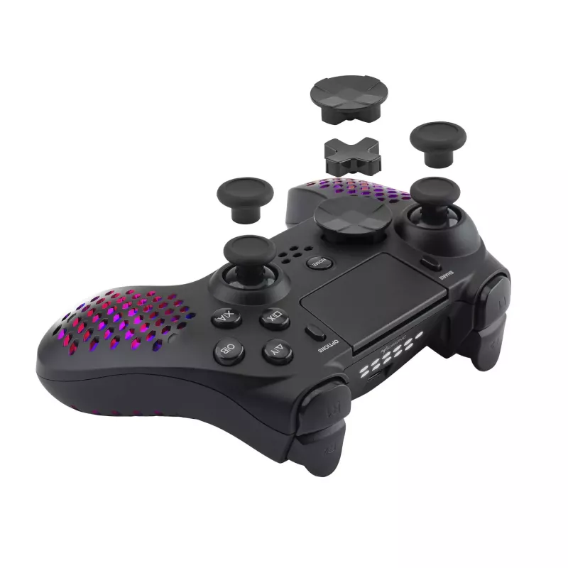 Subsonic SA5654 spēļu kontrolieris Melns Bluetooth USB PC PlayStation 4 3