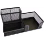 Pen/Pencil Holder Forpus FO30612 Metal Melns
