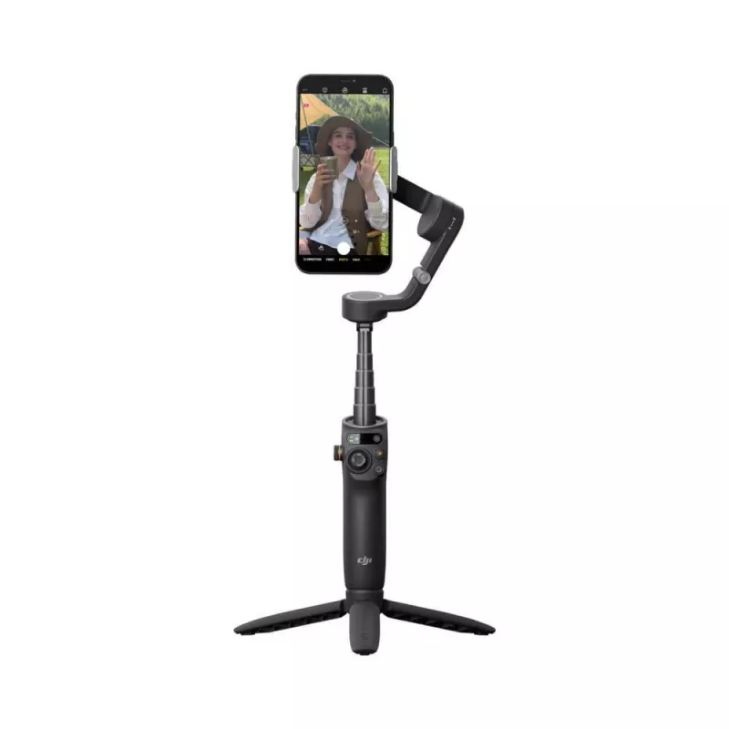 Rokas kameras stabilizators DJI Osmo Mobile 6 Melns 6,4 h darbības laiks