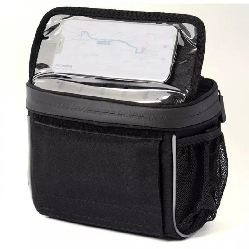 Priekšējā velosipēda soma Triton WBHBB-01 — 4 L, poliesters/EVA/TPU, 205×125×185 mm