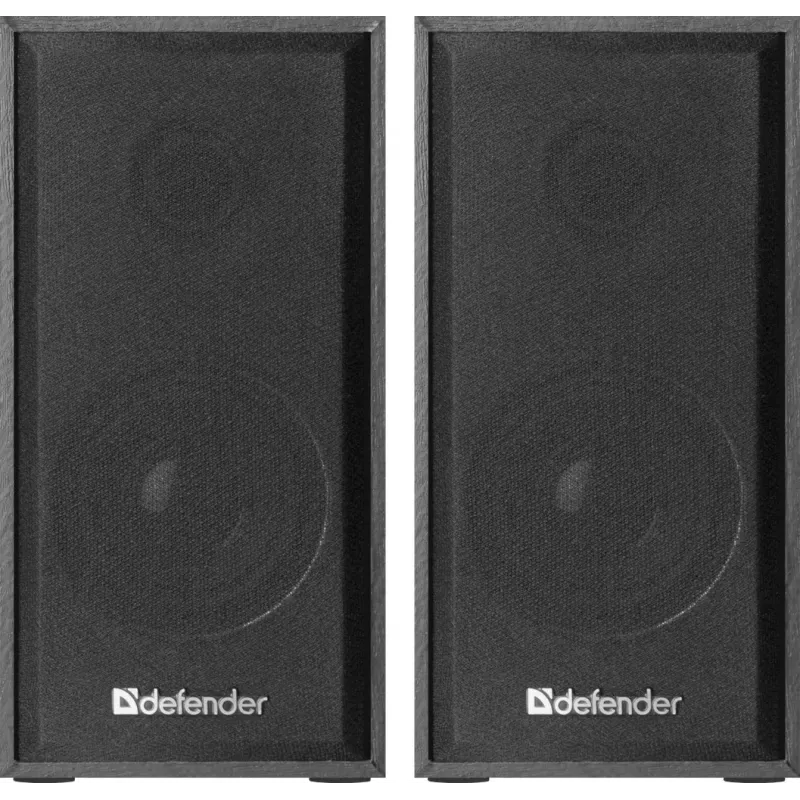 DEFENDER SPK-240 vadu galda skaļruņi, 2.0, 6 W RMS, USB barošana, 3,5 mm, melns
