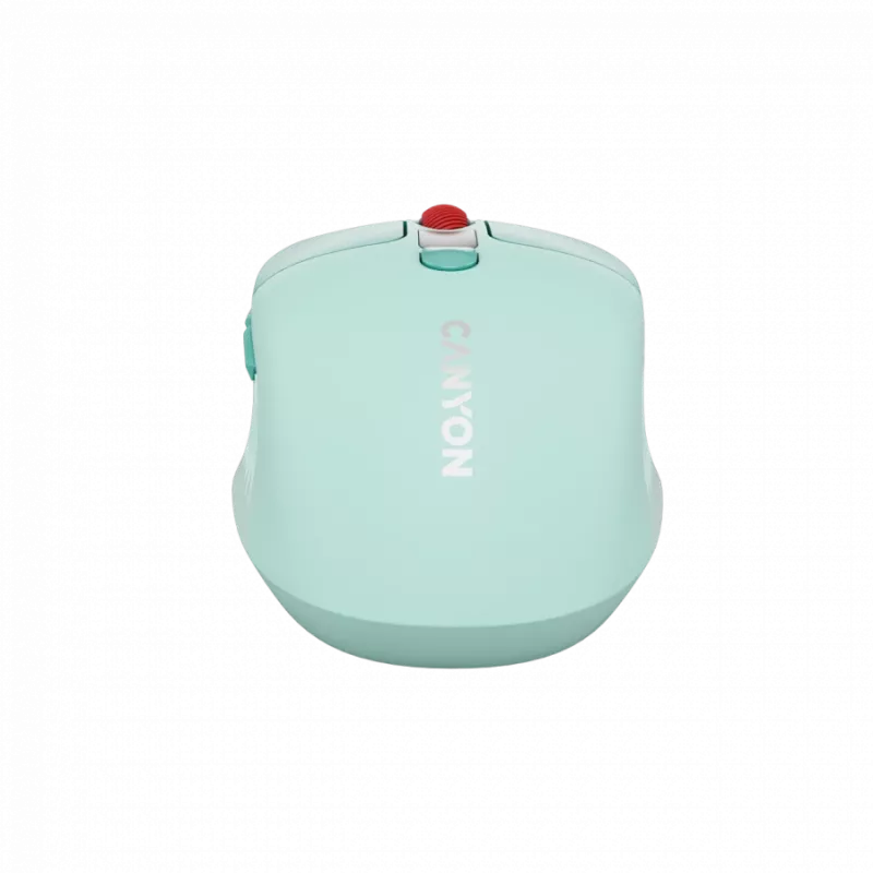 Canyon MW-26 - 2in1 bezvadu optiskā pele Bluetooth / 2.4 GHz - klusa - zaļa