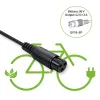 Baterijas lādētājs QOLTEC lādētājs elektrovelosipēdam 36V 42V 2A 3P GX16