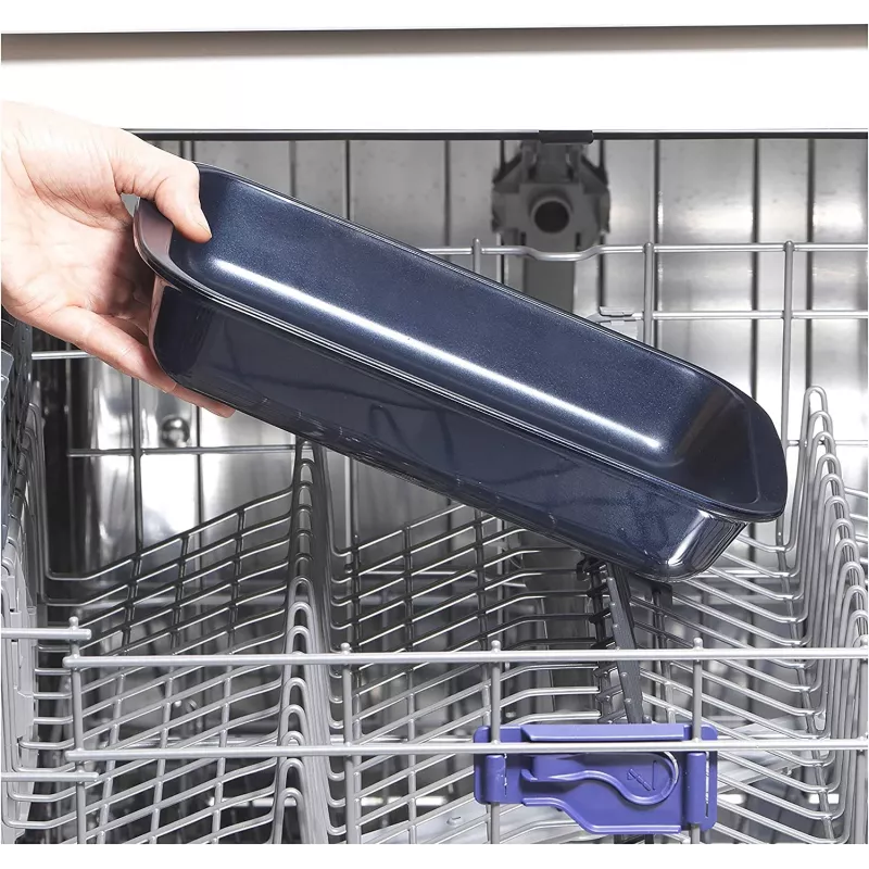 Stikla cepešpanna Russell Hobbs RH01143EU 29 cm, tumši zila
