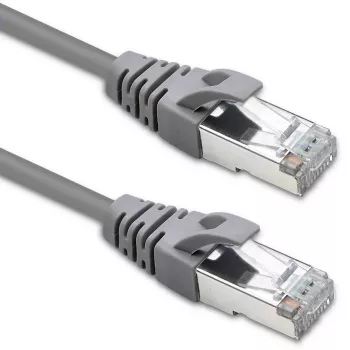 Patchcord kabelis QOLTEC 54529 2xRJ45 CAT5e 5m Melns