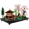 LEGO būvkonstruktors ICONS 10315 Zen dārzs, 1363 detaļas, 18+, izmēri 210×320×200 mm, svars 4,19 kg