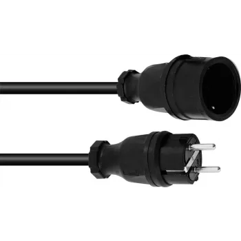 Pagarinātāja vads PSSO 30245700, 3×1,5 mm², 5 m, melns
