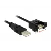 USB kabelis DeLOCK 1m 2xUSB2.0-A
