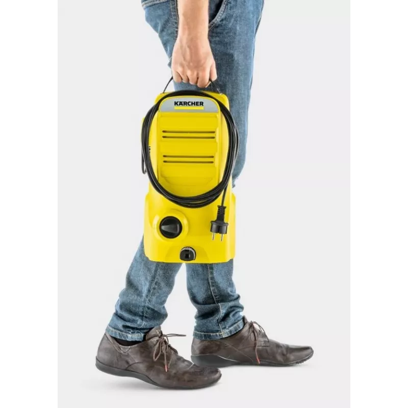 KARCHER K 2 Classic automašīnas augstspiediena mazgāšanas iekārta – 1.673-574.0, melna, dzeltena