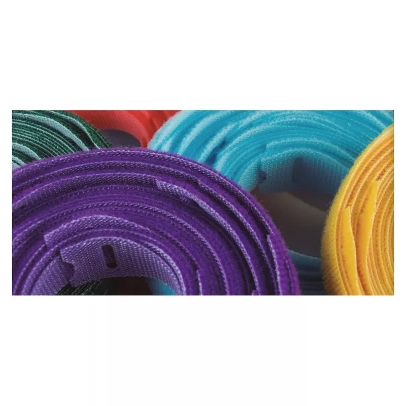 Atbrīvojamā kabeļu saite Velcro ONE-WRAP 150×20 mm Polipropilēns Balta, 100 gab.