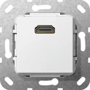 GIRA HDMI dzimuma mainītājs tīri balts 566903 (566903)