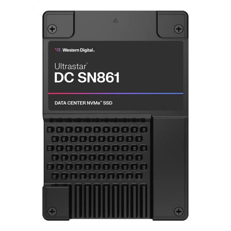 SSD disks Western Digital 3,84 TB U.2 PCI Express 5.0 NVMe Ultrastar DC SN861
