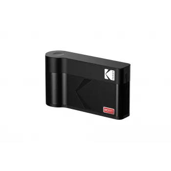 Instant kamera Kodak Mini 2 Era Melna — kompakta tūlītējās fotogrāfijas kamera, krāsaina druka