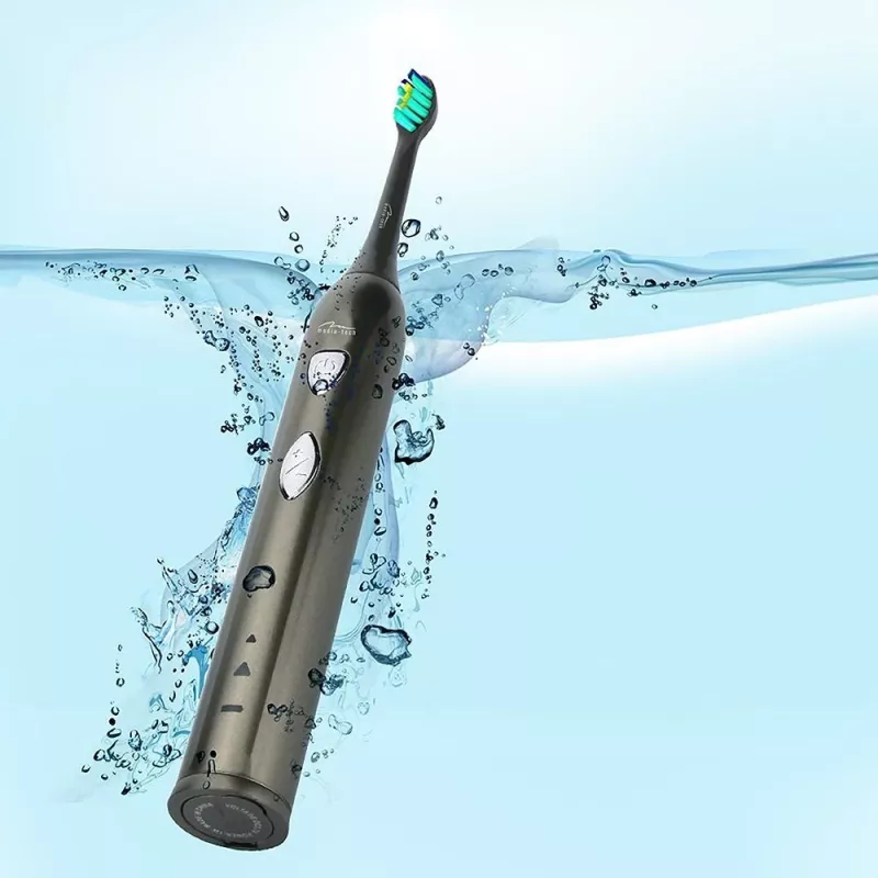 Zobu birste Media-Tech SONIC WAVECLEAN pieaugušajiem brūna