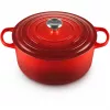 Le Creuset Signature 6,7 l apaļš, sarkans