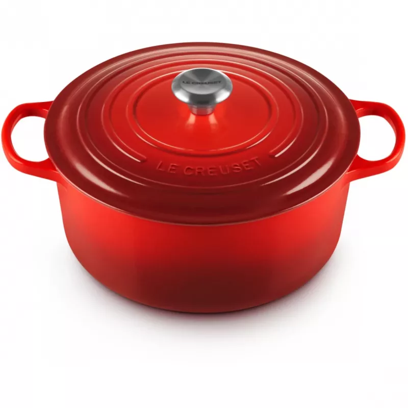 Le Creuset Signature 6,7 l apaļš, sarkans