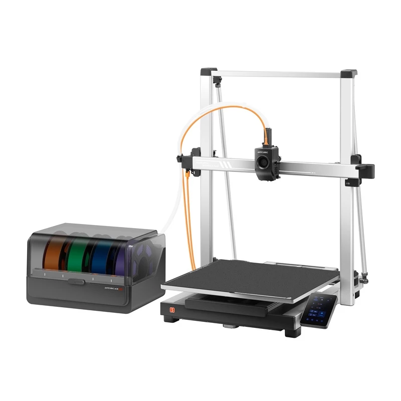 3D printer AnyCubic Kobra 3 Max Combo — build 420×420×500 mm, PETG/PLA, max nozzle 300°C, bed 90°C, Wi‑Fi