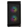 Logic Atos ARGB Mini USB 3.0 Micro Tower korpuss, melns (AM-ATOS-10-0000000-0002)