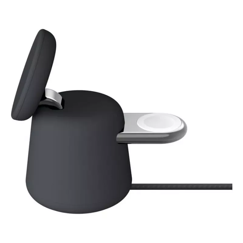 Bezvadu lādētājs Belkin WIZ027VFH36 2‑in‑1 magnētisks Qi2 15W iPhone un Apple Watch pulkstenim