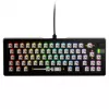 Mehāniskā tastatūra GLORIOUS GMMK 3 PRO Barebones 65% vadu USB RGB melna