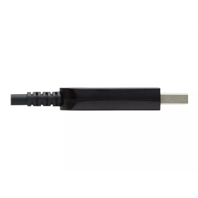 Eaton Tripp Lite Series USB 3.2 Gen 1 Plenum-Rated Fiber Active Optical Cable (AOC) - A/B M/M, Melns, 20m - USB kabelis - USB Type A (vīriešu) uz USB Type B (vīriešu) - USB 3.2 Gen 1 - 20,0m - P