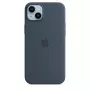 Silikona maciņš Apple iPhone 14 Plus MagSafe Storm Blue