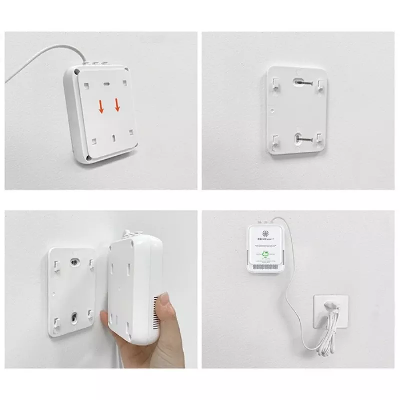 CO detektora signalizators QOLTEC 52576 — oglekļa monoksīda sensors, 85 dB signalizācija