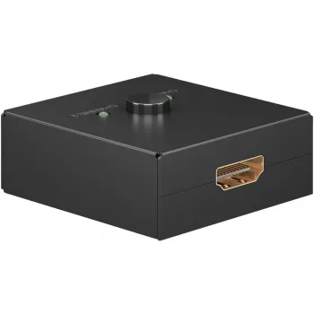 HDMI slēdzis Goobay 58485 1 Ieeja 1 Izeja 52mm x 49.5mm x 22.5mm