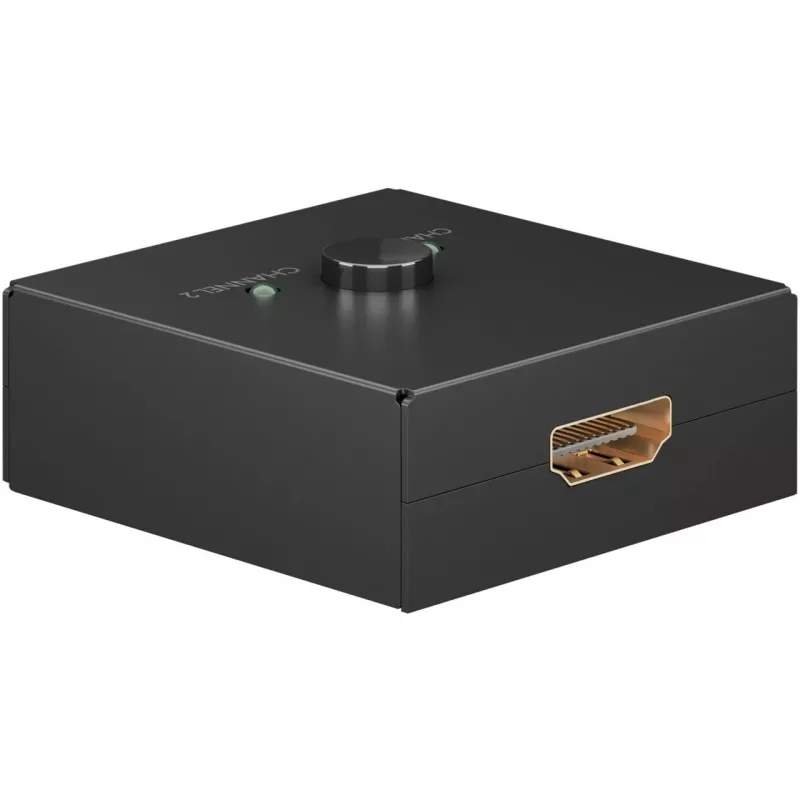 HDMI slēdzis Goobay 58485 1 Ieeja 1 Izeja 52mm x 49.5mm x 22.5mm