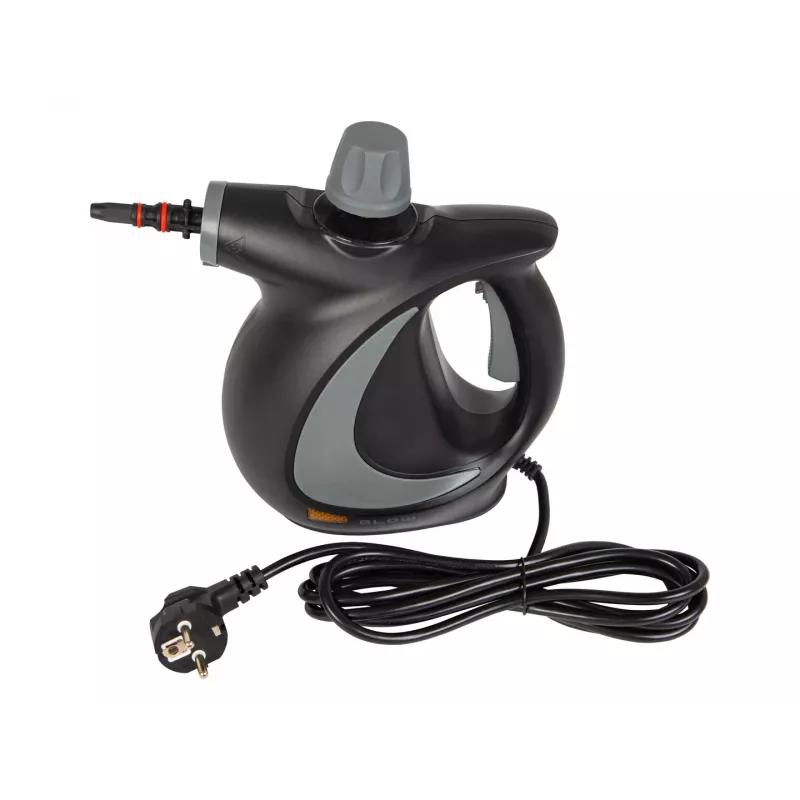 Pārnēsājams tvaika tīrītājs BLOW PURE STEAM — 1050 W, 0,35 L tvertne, 3,2 bāri, maks. 130 °C, komplektā grīdas un logu sprauslas