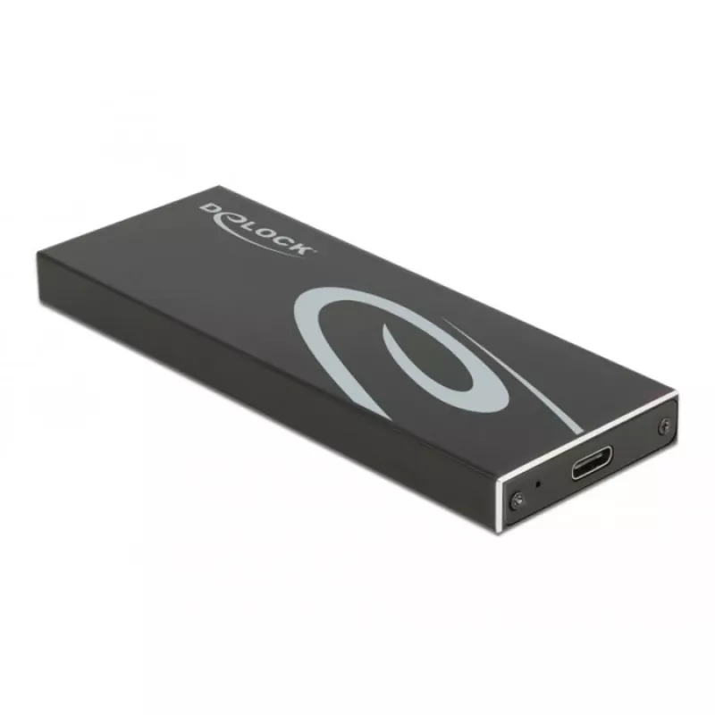 SSD korpuss DeLOCK 42003 ārējais korpuss M.2 SATA SSD ar USB Type-C