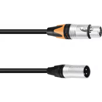 Adaptera kabelis PSSO DMX XLR 3‑kontaktu uz 5‑kontaktu, 0,3 m garš