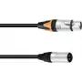 Adaptera kabelis PSSO DMX XLR 3‑kontaktu uz 5‑kontaktu, 0,3 m garš
