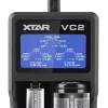 XTAR VC2 mājsaimniecības bateriju USB lādētājs
