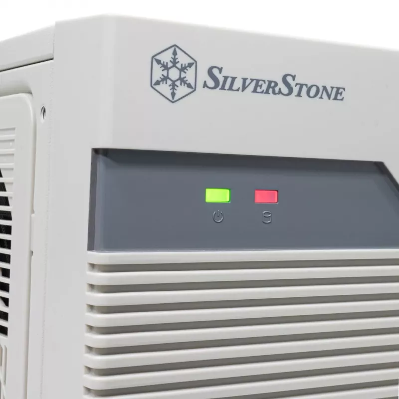 Silverstone SST-FLP01W HTPC datora korpuss, balts