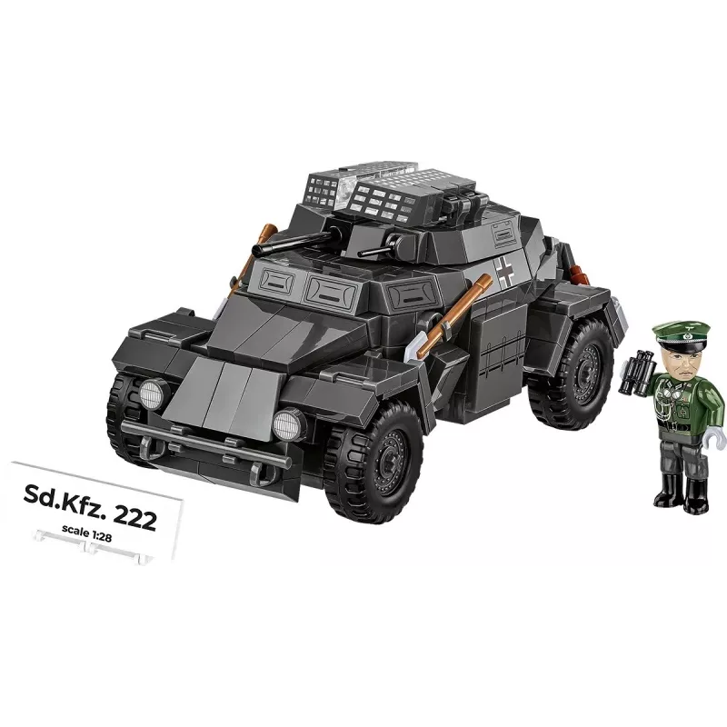 Cobi Blocks Sd.Kfz 222 modela komplekts COBI-2657 — 502 bloki