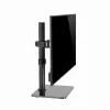 Monitora galda statīvs GEMBIRD MS-D1ST-03, pilnībā kustīgs 17–32 collu ekrāniem, tērauds, melns, VESA 75x75–100x100, 9 kg